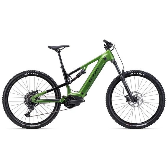 CTM e-bike ZYNK Xpert 29" 2025 fekete-zöld gyöngyház