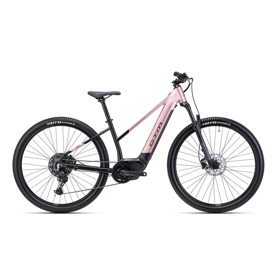 CTM ROXXY GX PRO 29 colos női e-bike matt fekete vintage pink