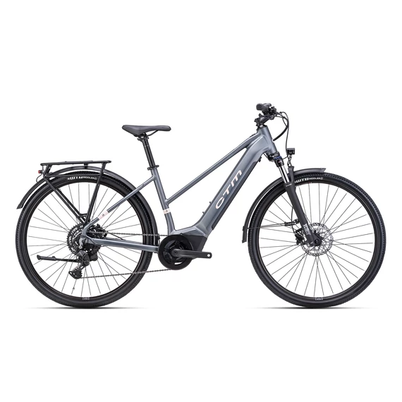 CTM SENZE GX LADY 28 colos női trekking e-bike matt szürke