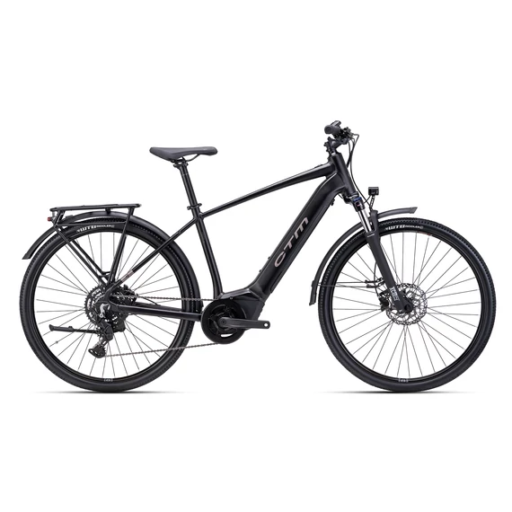 CTM SENZE GX MAN 28 colos férfi trekking e-bike matt fekete