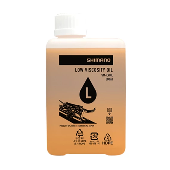 Shimano alacsony viszkozitású ásványi fékolaj 500ml hidraulikus tárcsafékhez